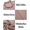 imageCOOFANDY Mens Casual Button Down Shirt Wrinkle Free Shirts Long Sleeve Dress ShirtMauve