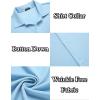 imageCOOFANDY Mens Casual Button Down Shirt Wrinkle Free Shirts Long Sleeve Dress ShirtSky Blue
