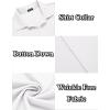 imageCOOFANDY Mens Casual Button Down Shirt Wrinkle Free Shirts Long Sleeve Dress ShirtWhite