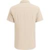 imageCOOFANDY Mens Cuban Guayabera Shirt Short Sleeve Button Down Shirts Casual Summer Beach Linen ShirtsBeige