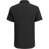 imageCOOFANDY Mens Cuban Guayabera Shirt Short Sleeve Button Down Shirts Casual Summer Beach Linen ShirtsBlack