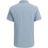 imageCOOFANDY Mens Cuban Guayabera Shirt Short Sleeve Button Down Shirts Casual Summer Beach Linen ShirtsBlue