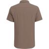 imageCOOFANDY Mens Cuban Guayabera Shirt Short Sleeve Button Down Shirts Casual Summer Beach Linen ShirtsBrown