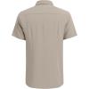 imageCOOFANDY Mens Cuban Guayabera Shirt Short Sleeve Button Down Shirts Casual Summer Beach Linen ShirtsKhaki
