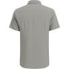 imageCOOFANDY Mens Cuban Guayabera Shirt Short Sleeve Button Down Shirts Casual Summer Beach Linen ShirtsLight Grey