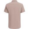 imageCOOFANDY Mens Cuban Guayabera Shirt Short Sleeve Button Down Shirts Casual Summer Beach Linen ShirtsMisty Rose