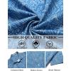 imageCOOFANDY Mens Hawaiian Shirts Short Sleeve Button Down Aloha Shirt Casual Beach ClothesBlue