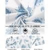 imageCOOFANDY Mens Hawaiian Shirts Short Sleeve Button Down Aloha Shirt Casual Beach ClothesWhite