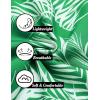 imageCOOFANDY Mens Linen Shirts Short Sleeve Casual Shirts Button Down Shirt for Men Beach Summer Wedding ShirtCeladon Green Palm Leaf