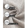 imageCOOFANDY Mens Linen Shirts Short Sleeve Casual Shirts Button Down Shirt for Men Beach Summer Wedding ShirtStone