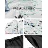 imageCOOFANDY Mens Summer Beach Outfits 2 Piece Short Sleeve Shirts and Shorts Vacation Texture Linen Sets for MenIsland Blue