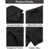 imageCOOFANDY Mens Tracksuit 2 Piece Set Hoodie Sweatsuits Athletic Jogging Suits Casual Sports Outfits01black
