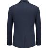imageCOOFANDY Mens Casual Knit Blazer Two Button Lightweight Sport Coats Suit Jacket01navy Blue