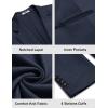imageCOOFANDY Mens Casual Knit Blazer Two Button Lightweight Sport Coats Suit Jacket01navy Blue