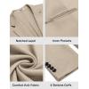 imageCOOFANDY Mens Casual Knit Blazer Two Button Lightweight Sport Coats Suit Jacket02light Khaki