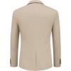 imageCOOFANDY Mens Casual Knit Blazer Two Button Lightweight Sport Coats Suit Jacket02light Khaki