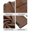 imageCOOFANDY Mens Casual Knit Blazer Two Button Lightweight Sport Coats Suit JacketCoffee