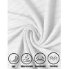 imageCOOFANDY Mens Workout Tank Top Ribbed Knit Sleeveless Gym Muscle T Shirts Bodybuilding TeeWhiteLight Blue 2 Pcs