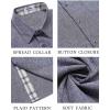 imageCOOFANDY Mens Button Down Shirts Short Sleeve Casual Shirts Summer Beach Shirts Vacation Wedding Shirts with PocketDark Blue