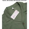 imageCOOFANDY Mens Hawaiian Shirt Short Sleeve Buttoon Down Shirts Casual Tropical Floral Summer Linen ShirtsArmy Green