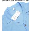 imageCOOFANDY Mens Hawaiian Shirt Short Sleeve Buttoon Down Shirts Casual Tropical Floral Summer Linen ShirtsDark Blue