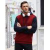 imageCOOFANDY Mens Hooded Sweatshirt Casual Long Sleeve Drawstring Waffle Knit Pullover HoodiesPat7rednavy Blue