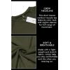 imageCOOFANDY Mens Muscle TShirt Pleated Raglan Sleeve Bodybuilding Gym Tee Short Sleeve Fashion Workout Shirts Hipster ShirtArmy Green