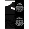 imageCOOFANDY Mens Muscle TShirt Pleated Raglan Sleeve Bodybuilding Gym Tee Short Sleeve Fashion Workout Shirts Hipster ShirtBlack