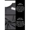 imageCOOFANDY Mens Muscle TShirt Pleated Raglan Sleeve Bodybuilding Gym Tee Short Sleeve Fashion Workout Shirts Hipster ShirtGrey
