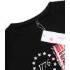 imageCOOFANDY Mens Muscle TShirt Pleated Raglan Sleeve Bodybuilding Gym Tee Short Sleeve Fashion Workout Shirts Hipster ShirtIndependence Day Series1