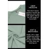 imageCOOFANDY Mens Muscle TShirt Pleated Raglan Sleeve Bodybuilding Gym Tee Short Sleeve Fashion Workout Shirts Hipster ShirtLight Green