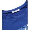 imageCOOFANDY Mens Muscle TShirt Pleated Raglan Sleeve Bodybuilding Gym Tee Short Sleeve Fashion Workout Shirts Hipster ShirtNavy American Flag