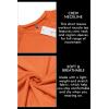 imageCOOFANDY Mens Muscle TShirt Pleated Raglan Sleeve Bodybuilding Gym Tee Short Sleeve Fashion Workout Shirts Hipster ShirtOrange