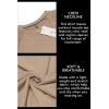 imageCOOFANDY Mens Muscle TShirt Pleated Raglan Sleeve Bodybuilding Gym Tee Short Sleeve Fashion Workout Shirts Hipster ShirtType1  Khaki