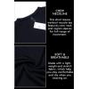 imageCOOFANDY Mens Muscle TShirt Pleated Raglan Sleeve Bodybuilding Gym Tee Short Sleeve Fashion Workout Shirts Hipster ShirtType1  Navy Blue