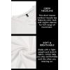 imageCOOFANDY Mens Muscle TShirt Pleated Raglan Sleeve Bodybuilding Gym Tee Short Sleeve Fashion Workout Shirts Hipster ShirtWhite