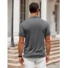 imageCOOFANDY Mens Polo Shirt Golf Quick Dry Performance Short Sleeve Moisture Wicking Athletic Polo Collared Tennis TShirtDark Gray
