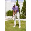 imageCOOFANDY Mens Polo Shirt Golf Quick Dry Performance Short Sleeve Moisture Wicking Athletic Polo Collared Tennis TShirtPurple