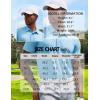 imageCOOFANDY Mens Polo Shirt Golf Quick Dry Performance Short Sleeve Moisture Wicking Athletic Polo Collared Tennis TShirtWine