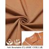 imageCOOFANDY Mens Polo Shirts Short Sleeve Casual Knit Polo Shirt Vintage Golf T Shirts Old Money TopsBrown