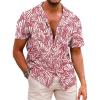 Palm Leaf-red