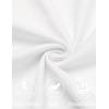 imageCOOFANDY Mens Linen Shorts Casual Beach Shorts 9 inch Inseam Elastic Waist Drawstring Summer ShortsAll White