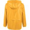 imageCOOFANDY Mens Packable Rain Jacket Lightweight Waterproof Raincoat with Hood Outdoor Rain Gear Travel Hiking CyclingOrange Yellow