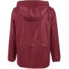 imageCOOFANDY Mens Packable Rain Jacket Lightweight Waterproof Raincoat with Hood Outdoor Rain Gear Travel Hiking CyclingWine Red