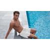 imageCOOFANDY Mens Swim Trunks Quick Dry Board Shorts Swimsuit Swimwear Bathing SuitC White