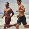 imageCOOFANDY Mens Swim Trunks Quick Dry Board Shorts Swimsuit Swimwear Bathing SuitDark Red