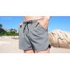 imageCOOFANDY Mens Swim Trunks Quick Dry Board Shorts Swimsuit Swimwear Bathing SuitGrey