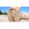 imageCOOFANDY Mens Swim Trunks Quick Dry Board Shorts Swimsuit Swimwear Bathing SuitK Light Brown Khaki