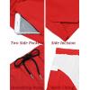 imageCOOFANDY Mens Swim Trunks Quick Dry Board Shorts Swimsuit Swimwear Bathing SuitOrange Red