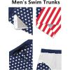 imageCOOFANDY Mens Swim Trunks Quick Dry Board Shorts Swimsuit Swimwear Bathing SuitP American Flag2